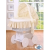 Beddengoed voor Rieten Baby Wieg 2 st