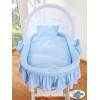 Beddengoed voor Rieten Baby Wieg 2 st