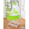 Beddengoed voor Rieten Baby Wieg 2 st