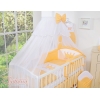 Beddengoedset met Hemeltje Klamboe voor Babybed 5 st -  Perzik Little Prince Princess