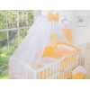 Beddengoedset met Hemeltje Klamboe voor Babybed 5 st -  Perzik Little Prince Princess
