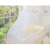 Beddengoedset voor Babybed 5 st met Klamboe -  Ivoor Little Prince Princess