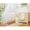 Beddengoedset voor Babybed 5 st met Klamboe -  Ivoor Little Prince Princess