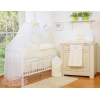 Beddengoedset voor Babybed 5 st met Klamboe -  Ivoor Little Prince Princess
