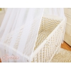 Beddengoedset voor Bedkant Wieg  6 st FABIO Beige