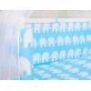 Beddengoedset voor Bijzetbed Baby  6 st FABIO Blauw