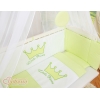 Beddengoedset voor Bijzetbed Baby  6 st FABIO Groen Little Prince Princess
