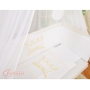 Beddengoedset voor Bijzetbed Baby  6 st FABIO Wit Little Prince Princess
