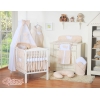 Beddengoedset voor Kinderbed 11 st met Hemeltje - Harten Beige Polkaprikker