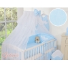 Beddengoedset voor Kinderbed 11 st met Klamboe - Harten Blauw Snijder