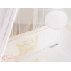 Bedkant Wieg met Matras en beddengoed -  Wit Little Prince Princess