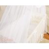 Bedkant Wieg met Matras en beddengoed -  Wit Little Prince Princess