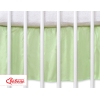 Bedrok Maskerende Ruche voor Babybed 140x70 cm - Harten Groen
