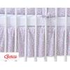 Bedrok Maskerende Ruche voor Babybed 140x70 cm - Harten Roze Bloemenweide Bloemen