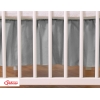 Bedrok voor Baby Ledikant 120x60 cm - Harten Antraciet