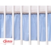 Bedrok voor Baby Ledikant 120x60 cm - Harten Blauw