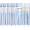 Bedrok voor Baby Ledikant 120x60 cm - Harten Blauw