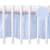 Bedrok voor Baby Ledikant 120x60 cm - Harten Blauw Snijder