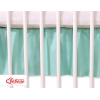 Bedrok voor Baby Ledikant 120x60 cm - Harten Mint