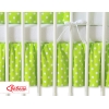 Bedrok voor Ledikant 140x70 cm - Harten Groen Polkaprikker