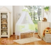 Bijzetbed baby met Matras en beddengoed -  Groen Little Prince Princess