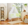 Bijzetbed baby met Matras en beddengoed -  Groen Little Prince Princess