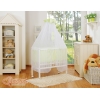 Bijzetbed baby met Matras en beddengoed -  Groen Little Prince Princess