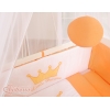 Bijzetbed baby met Matras en beddengoed -  Perzik Little Prince Princess