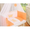 Bijzetbed baby met Matras en beddengoed -  Perzik Little Prince Princess