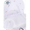 Brocante Babywieg Rotan Kribbe Wit Sisi