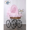 Brocante Retro Babywieg Roze Victoria Voor Meisjes