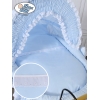 Brocante Retro Babywiegje Blauw Victoria
