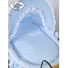 Brocante Retro Babywiegje Blauw Victoria