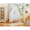 Co-sleeper Kinderbed met Matras en beddengoed -  Blauw Little Prince Princess