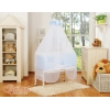 Co-sleeper Kinderbed met Matras en beddengoed -  Blauw Little Prince Princess