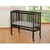 Co-sleeper Kinderbed met Matras en beddengoed -  Bruin