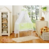 Co-sleeper Kinderbed met Matras en beddengoed -  Groen