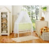 Co-sleeper Kinderbed met Matras en beddengoed -  Groen