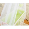 Co-sleeper Kinderbed met Matras en beddengoed -  Groen
