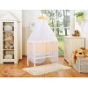 Co-sleeper Kinderbed met Matras en beddengoed -  Perzik
