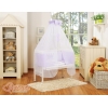 Co-sleeper Kinderbed met Matras en beddengoed -  Purper Little Prince Princess