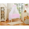 Co-sleeper Kinderbed met Matras en beddengoed -  Roze