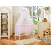 Co-sleeper Kinderbed met Matras en beddengoed -  Roze