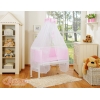 Co-sleeper Kinderbed met Matras en beddengoed -  Roze