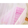 Co-sleeper Kinderbed met Matras en beddengoed -  Roze