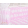 Co-sleeper Kinderbed met Matras en beddengoed -  Roze
