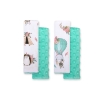 Dubbelzijdige Kussentjes voor Autogordels Mint Beige Vos