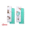 Dubbelzijdige Kussentjes voor Autogordels Mint Beige Vos