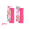 Dubbelzijdige Kussentjes voor Veiligheidsgordels Roze Bloemen