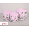 Dubbelzijdige Opbergmand  L Roze